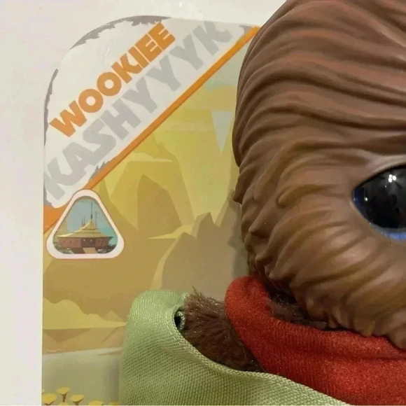 New Mattel STAR WARS Galactic Pals Baby Wookiee 11" Plush Doll Chewbacca - Picture 2 of 7